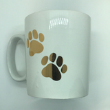 Gold paws Coffee mug