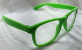 Neon Green Wayfarer Eyewear