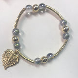 Stretchy leaf Bracelet