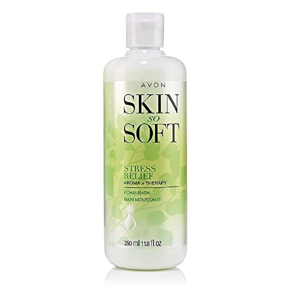 Skin so soft Stress relief foam bath