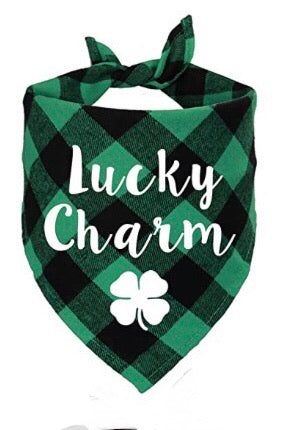 St Patrick's Day pet bandanas