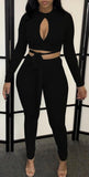 2-piece long sleeve pants set