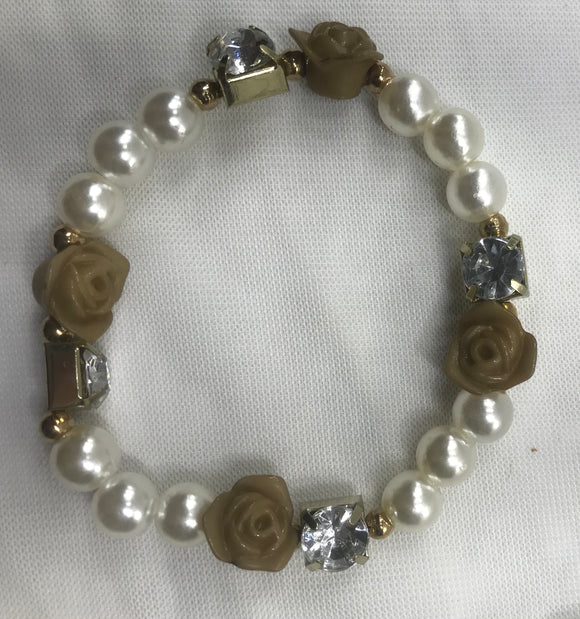 Stretchy rose Bracelet