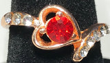 Heart rings