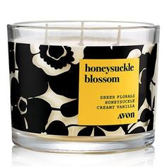 Avon Honeysuckle Blossom candle