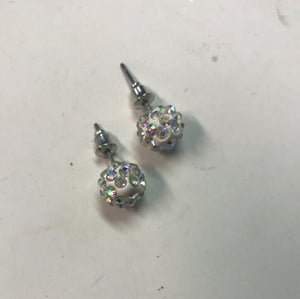 Crystal ball Earrings