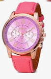 Assorted color wrist watches