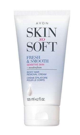 Avon skin so soft body hair removal cream