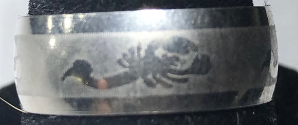 Silver Scorpion Ring