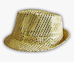 Sequin Fedora hat