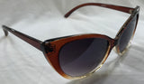 Brown Cat Eye Sunglasses