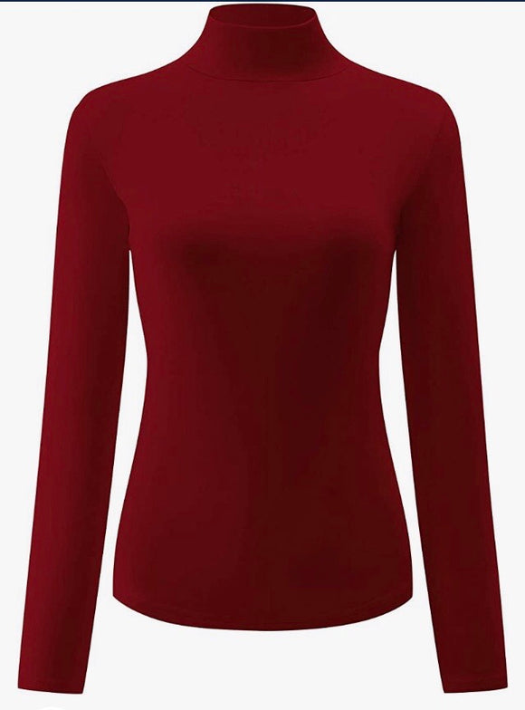 Slim fit turtleneck