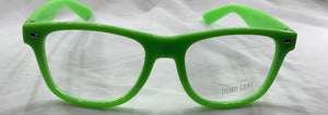 Neon Green Wayfarer Eyewear