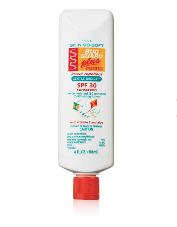 Avon Skin so Soft moisturizing lotion bug guard