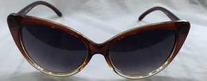 Brown Cat Eye Sunglasses