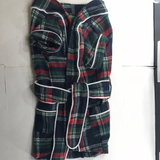 Pet Plaid Robe