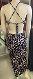 Mid length Leopard print Dress