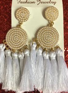 Spiral tassel Earrings