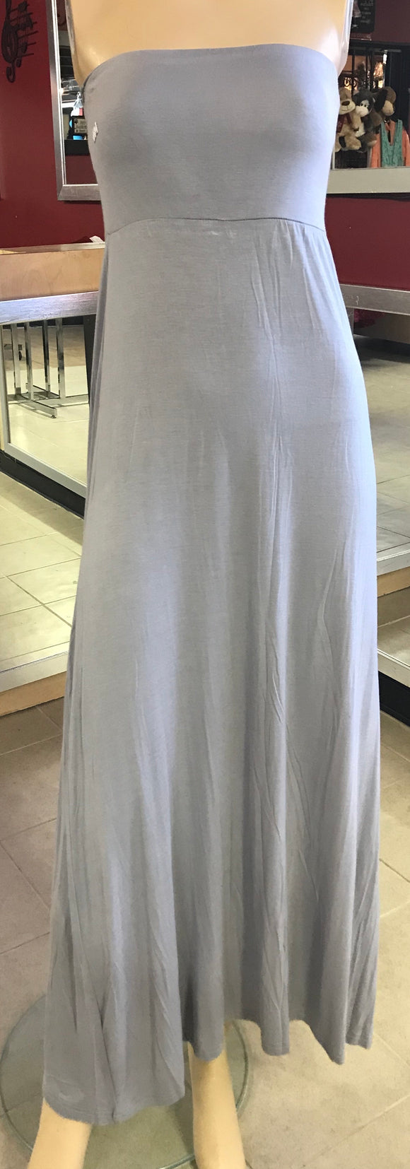 Long Grey Skirt