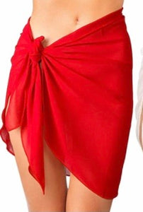 Cover-up wrap skirt